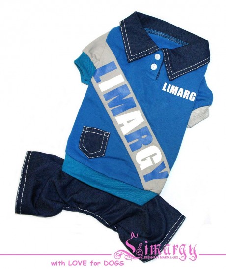 Комбинезон "B-Jeans" синий