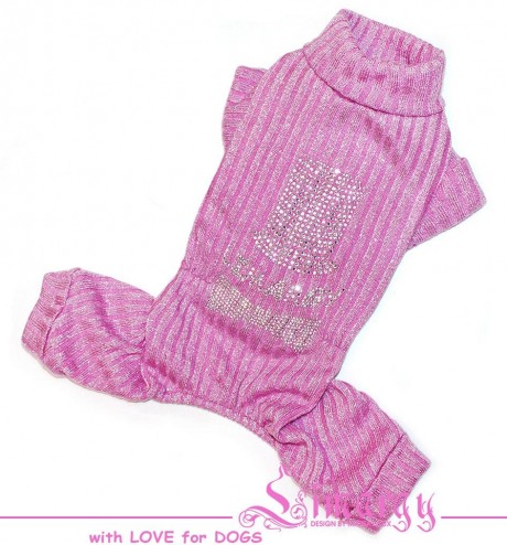 Комбинезон для собак Limargy "Knitted" розовый