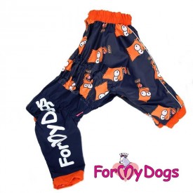 Дождевик для собак ForMyDogs "Мульт"