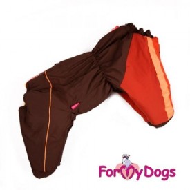Комбинезон для собак ForMyDogs "Brown" (А0,А1) для девочки