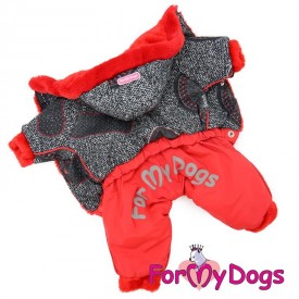 Комбинезон ForMyDogs красный FW701-2019 F купить