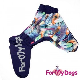Комбинезон для собак ForMyDogs "Перышки" (фиолетовый)