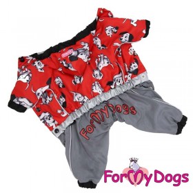 Комбинезон для собак ForMyDogs "101 далматинец" для мальчика