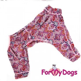 Пыльник ForMyDogs розовый