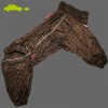 Дождевик для крупных собак ForMyDogs коричневый, девочка