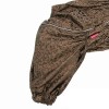 Дождевик для крупных собак ForMyDogs коричневый, девочка